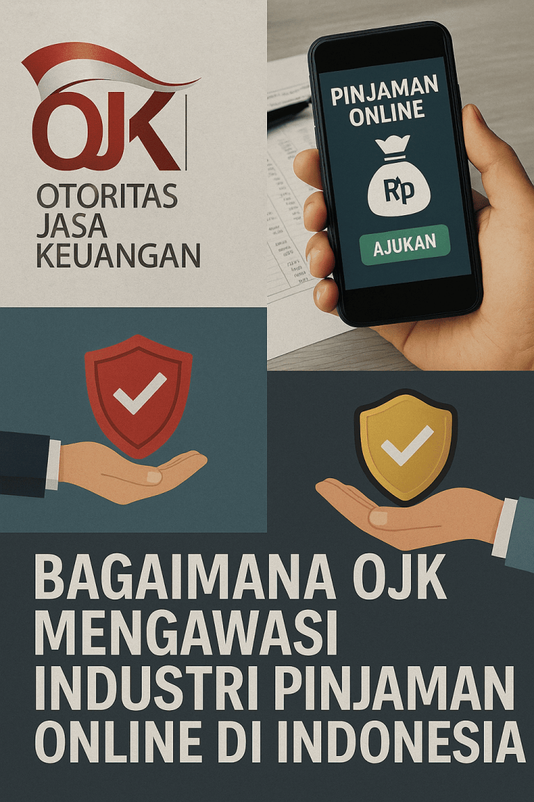 lustrasi pengawasan OJK terhadap industri pinjaman online di Indonesia.