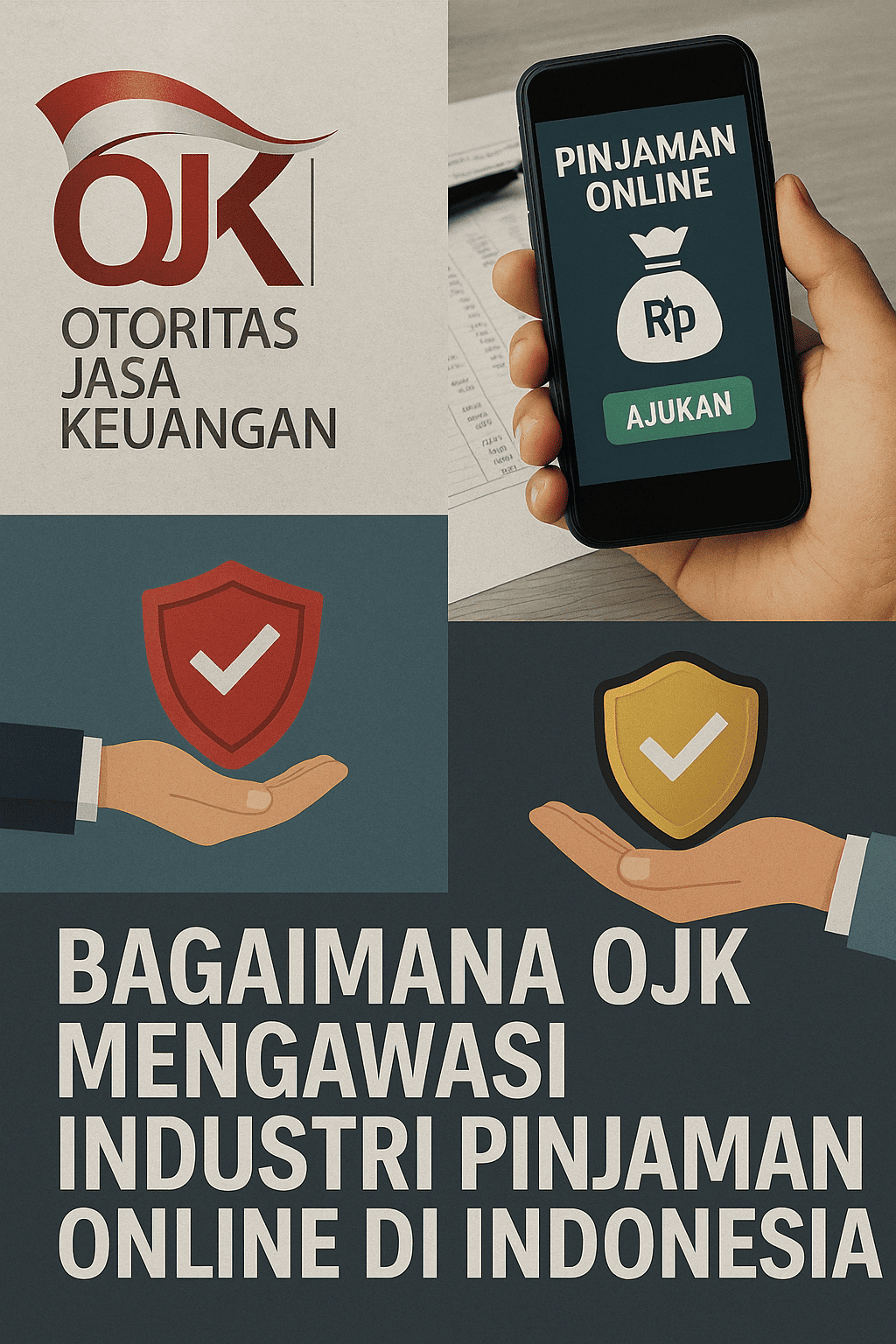 lustrasi pengawasan OJK terhadap industri pinjaman online di Indonesia.
